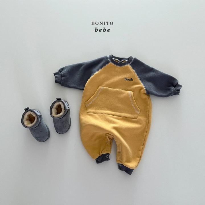 Bonitobebe 包屁衣 보니토베베 (베베)가이루빠캥거루슈트-細節圖9