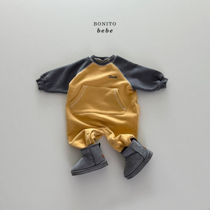 Bonitobebe 包屁衣 보니토베베 (베베)가이루빠캥거루슈트-細節圖11