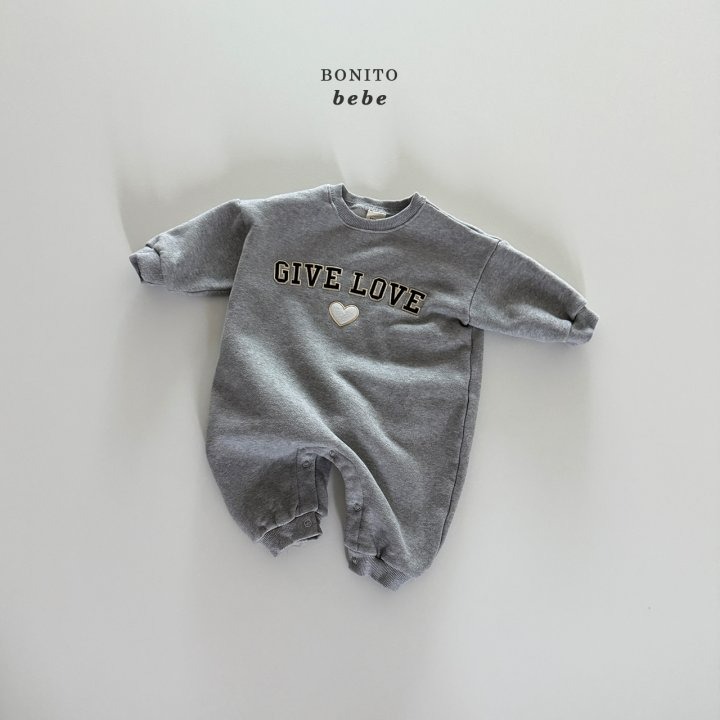 Bonitobebe 包屁衣 보니토베베 (베베)기브러브슈트-規格圖11