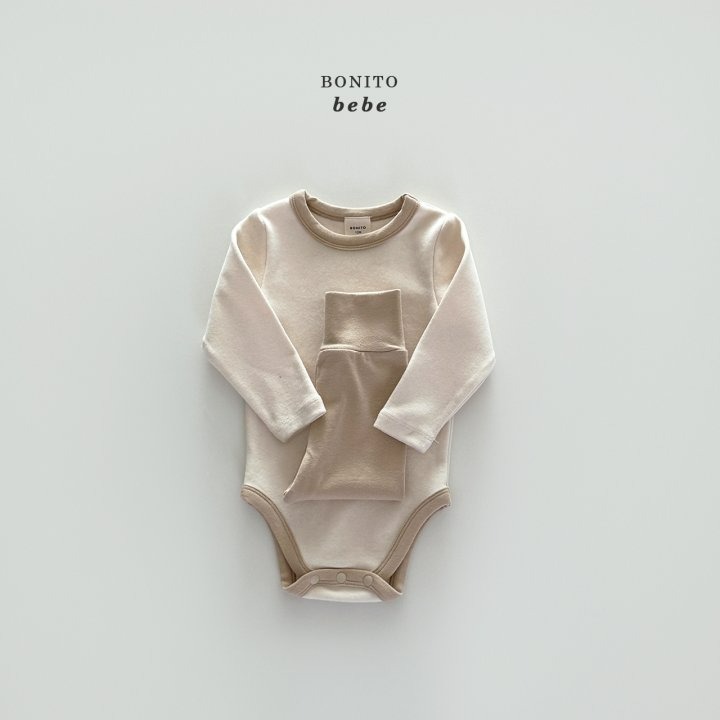 Bonitobebe 套裝 包屁衣&褲子 보니토베베 (베베)기획윈터실내복슈트세트-細節圖7