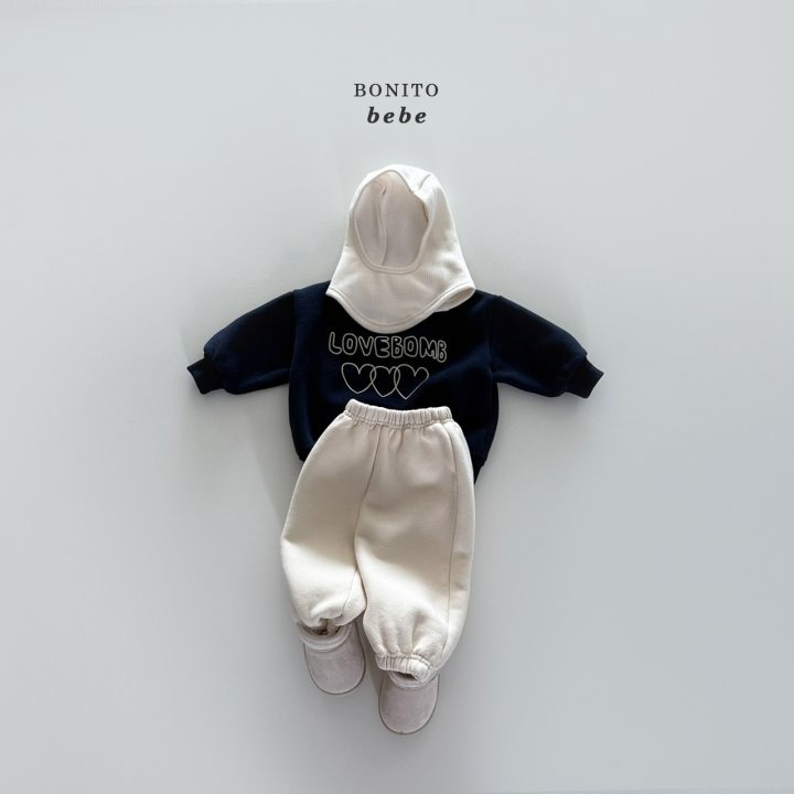 Bonitobebe 上衣 보니토베베 (베베)러브밤맨투맨-細節圖10