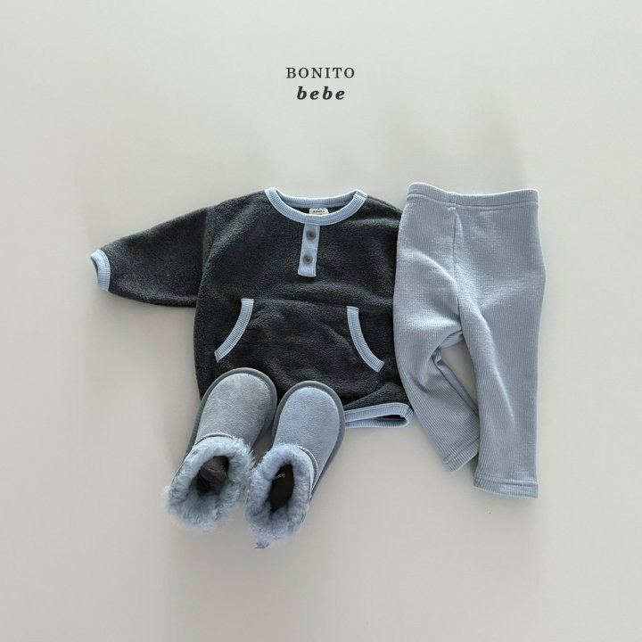 Bonitobebe 套裝 上下 보니토베베 (베베)캥거루랍빠레깅스세트-細節圖10