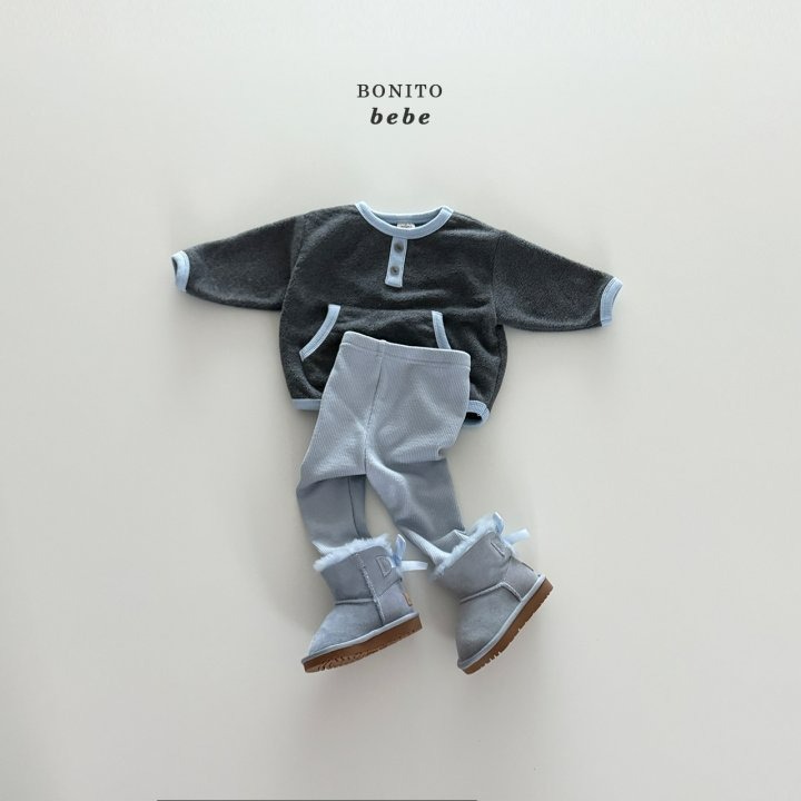 Bonitobebe 套裝 上下 보니토베베 (베베)캥거루랍빠레깅스세트-細節圖11