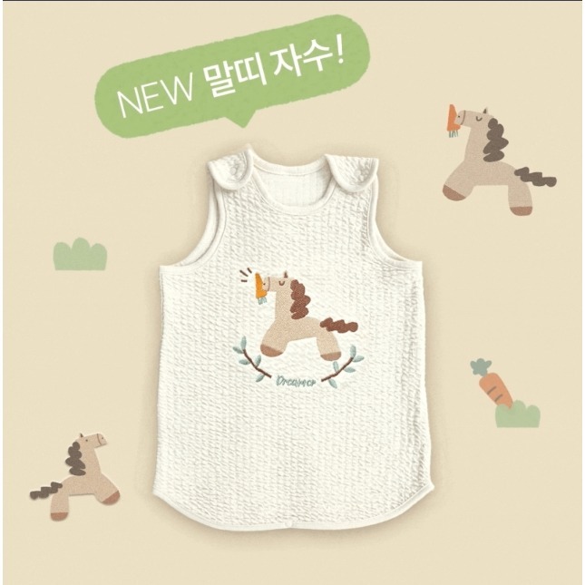 韓國製 IKIY 이키 生肖防踢被-規格圖11