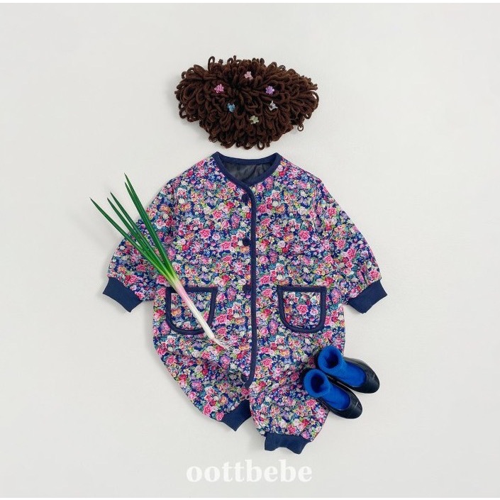 Oottbebe 오뜨베베 花包屁衣 花背心 김장전신슈트-細節圖3
