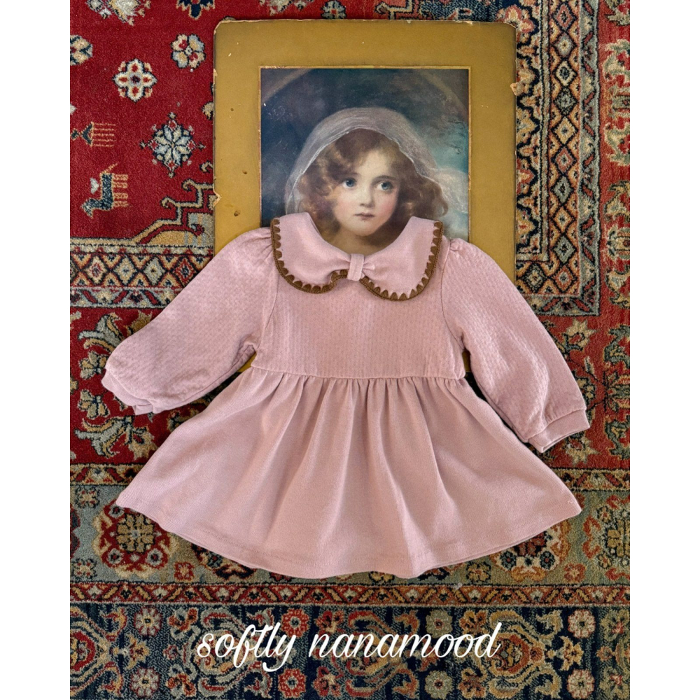 BananaJ 洋裝 바나나제이 베베로지리본원피스-細節圖4