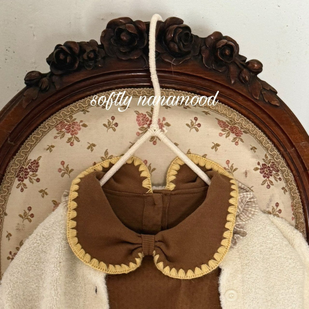 BananaJ 洋裝 바나나제이 베베로지리본원피스-細節圖11