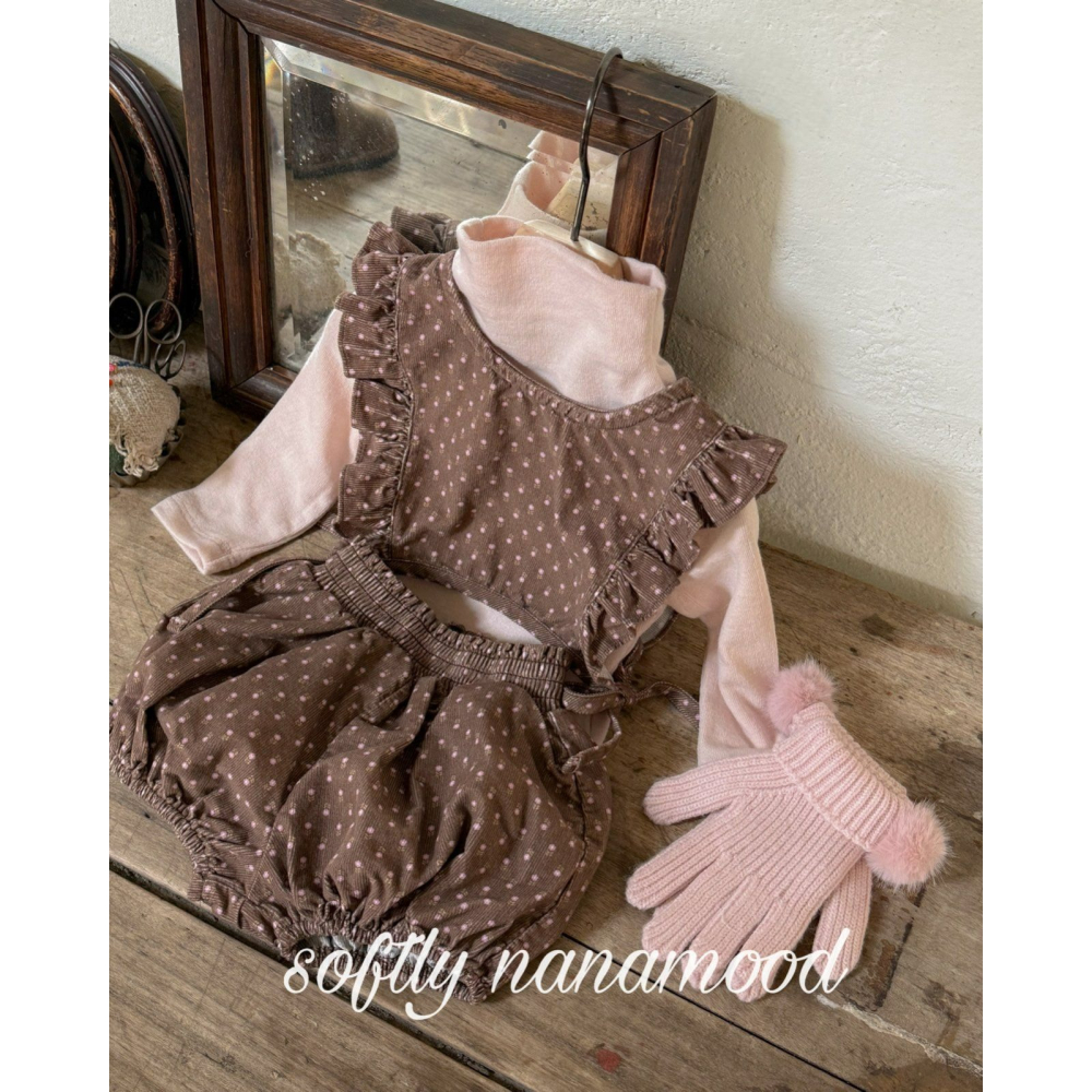 BananaJ 套裝 上下 바나나제이 베베플로리프릴세트-細節圖9