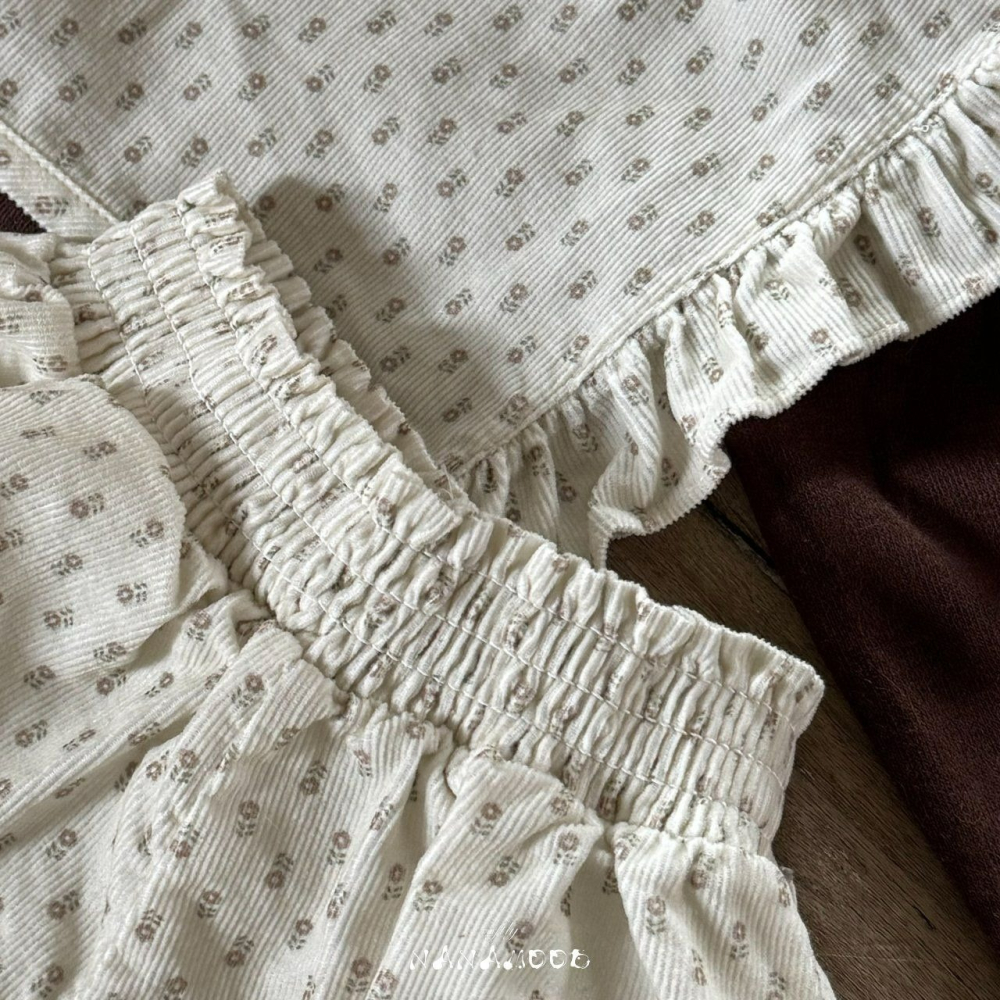 BananaJ 套裝 上下 바나나제이 베베플로리프릴세트-細節圖11