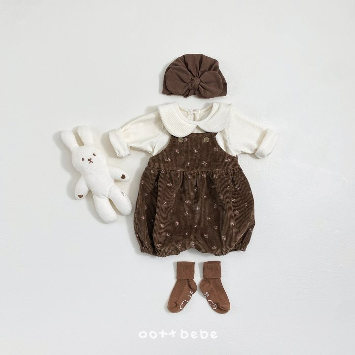 Oottbebe 包屁衣 오뜨베베 로제코듀로이슈트-細節圖6