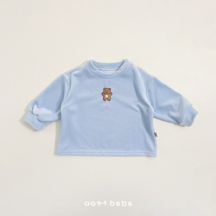 Oottbebe 上衣 오뜨베베 밍크시보리티셔츠-細節圖4