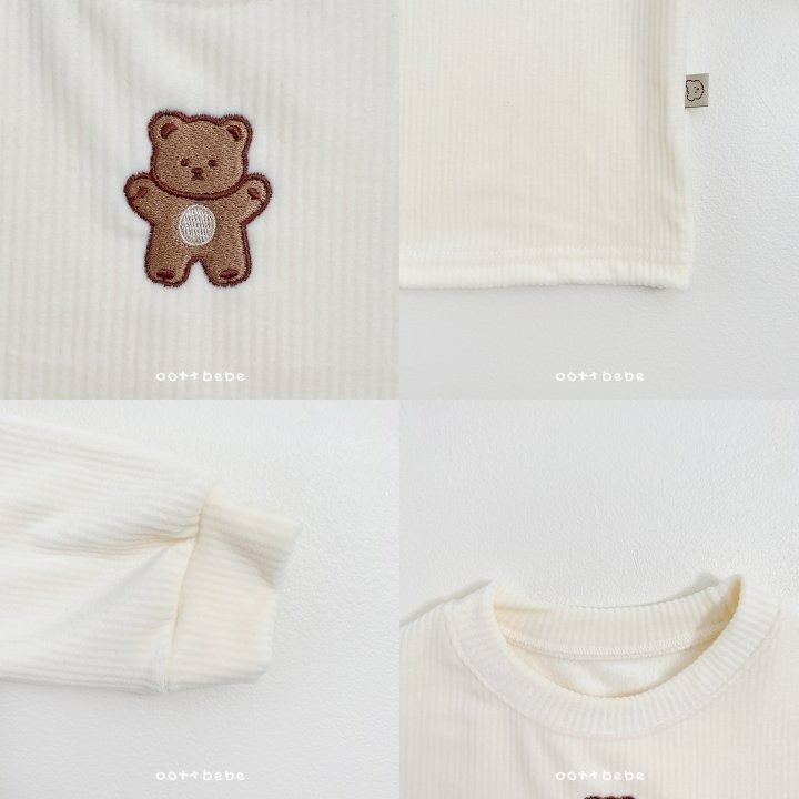 Oottbebe 上衣 오뜨베베 밍크시보리티셔츠-細節圖6