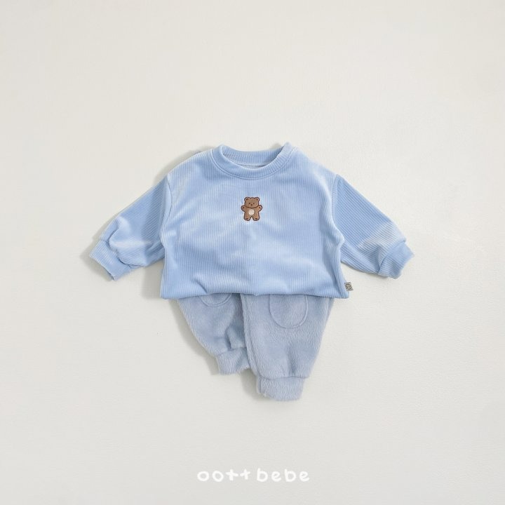 Oottbebe 上衣 오뜨베베 밍크시보리티셔츠-細節圖9