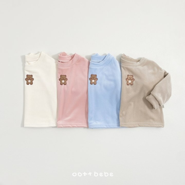 Oottbebe 上衣 오뜨베베 밍크시보리티셔츠-細節圖11