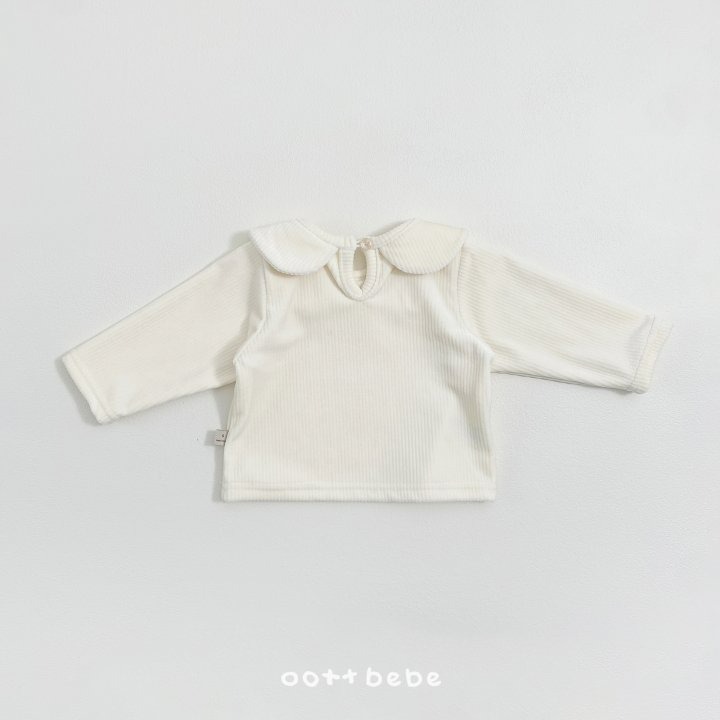 Oottbebe 上衣 오뜨베베 밍크카라티셔츠베베-細節圖5