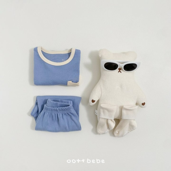 Oottbebe 套裝 上下 오뜨베베 보들모달실내복-細節圖11