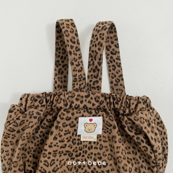 Oottbebe 包屁衣 오뜨베베 호피멜빵슈트-細節圖8