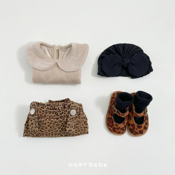 Oottbebe 包屁衣 오뜨베베 호피멜빵슈트-細節圖10