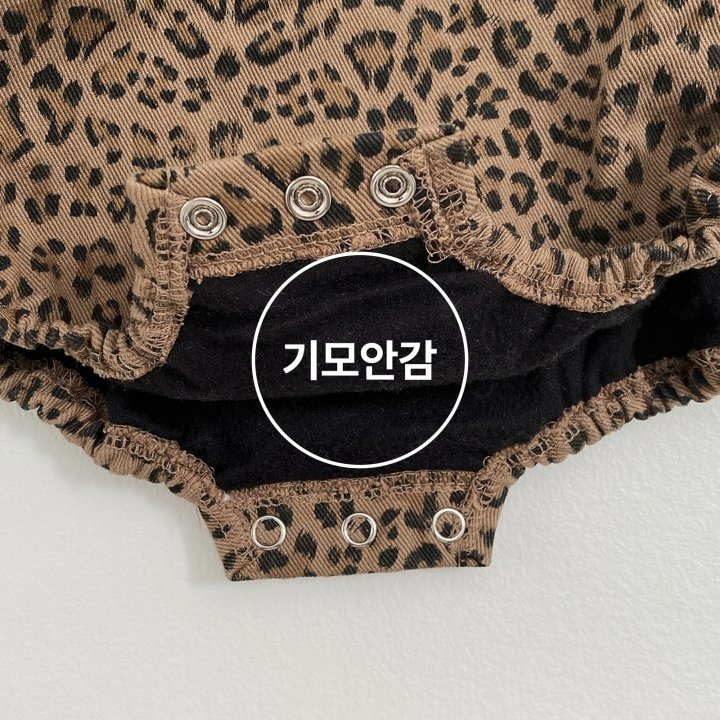 Oottbebe 包屁衣 오뜨베베 호피멜빵슈트-細節圖11