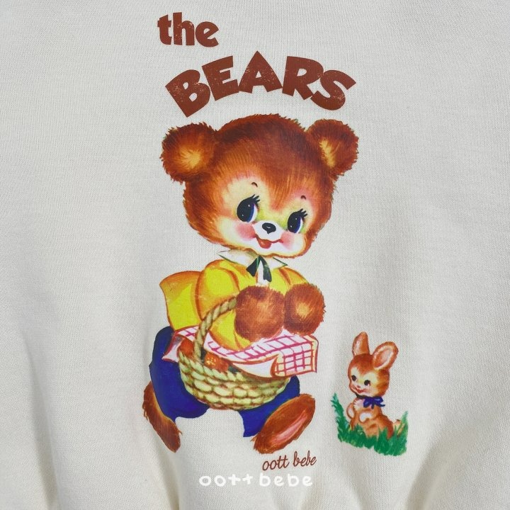 Oottbebe 包屁衣 오뜨베베 베어바니맨투맨슈트-細節圖9