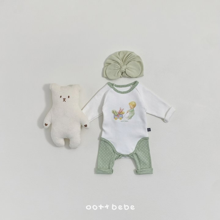 Oottbebe 套裝 包屁衣 오뜨베베 슈크림베베슈트-細節圖2