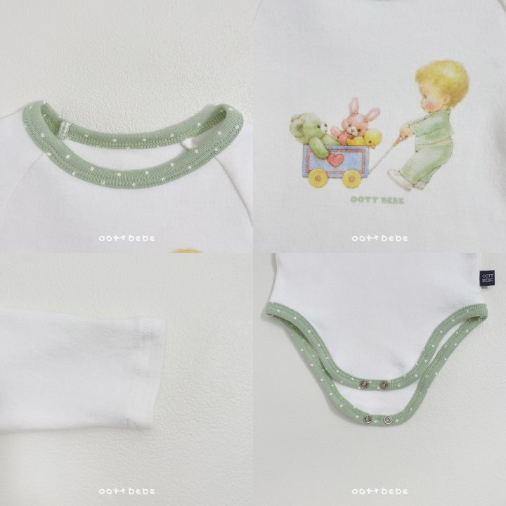 Oottbebe 套裝 包屁衣 오뜨베베 슈크림베베슈트-細節圖7