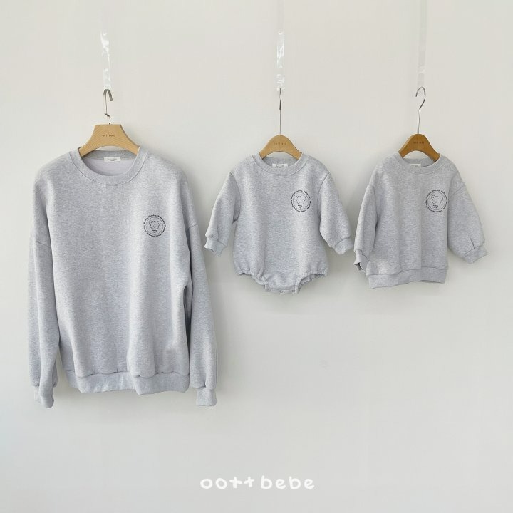 Oottbebe 上衣 親子裝 오뜨베베 에브리데이맨투맨성인-細節圖7