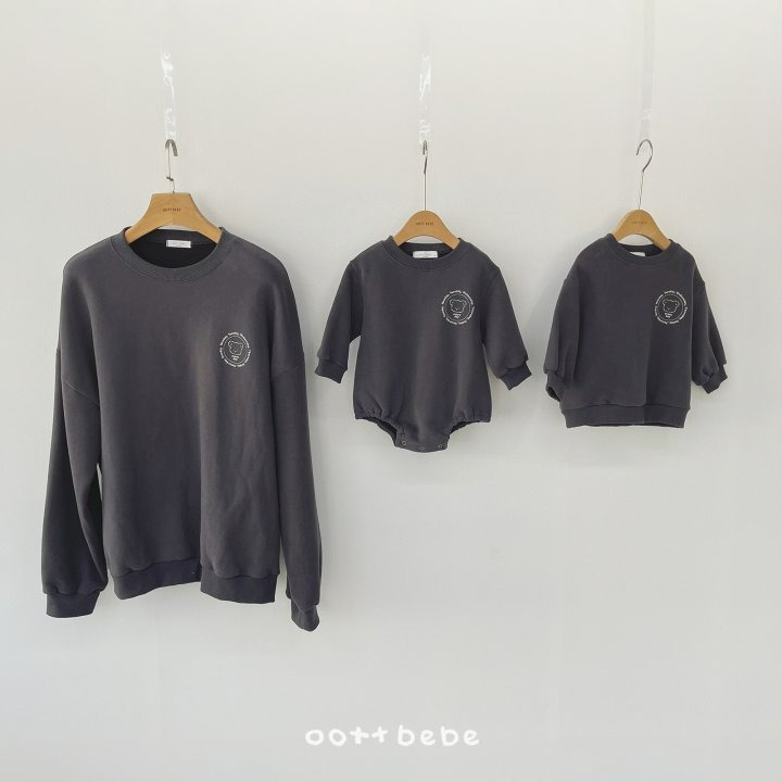 Oottbebe 上衣 親子裝 오뜨베베 에브리데이맨투맨성인-細節圖8