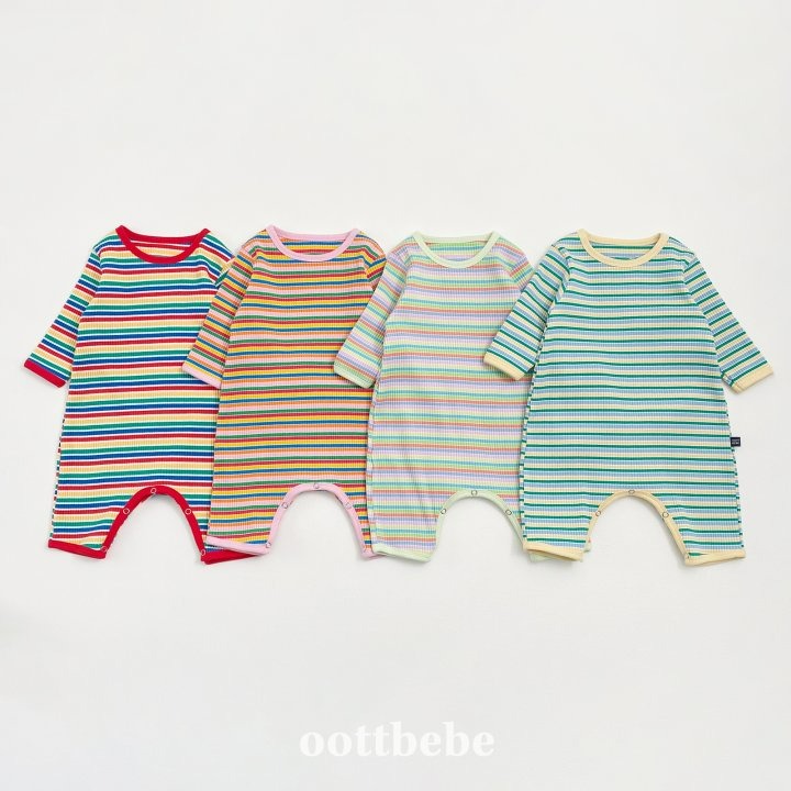 Oottbebe 包屁衣 오뜨베베 팔레트전신슈트-細節圖8