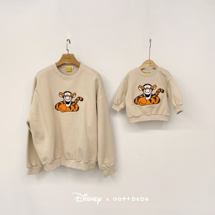 Oottbebe 上衣 親子裝 오뜨베베 푸우와친구들맨투맨성인-細節圖4