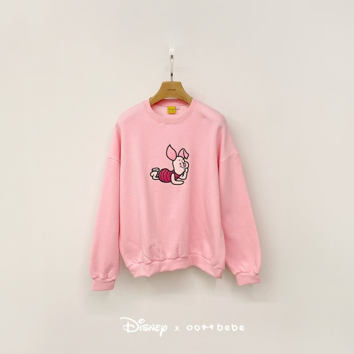 Oottbebe 上衣 親子裝 오뜨베베 푸우와친구들맨투맨성인-細節圖9