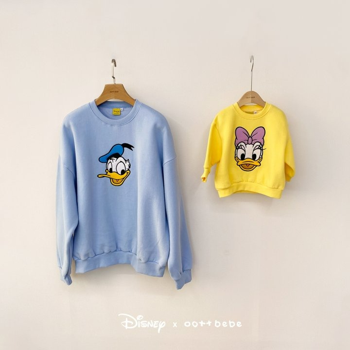 Oottbebe 上衣 親子裝 오뜨베베 도날드덕맨투맨성인-細節圖6