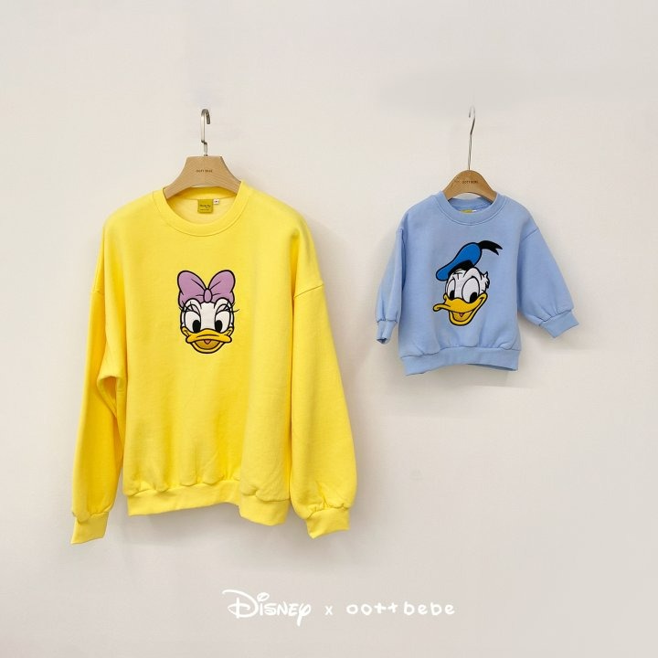 Oottbebe 上衣 親子裝 오뜨베베 도날드덕맨투맨성인-細節圖7