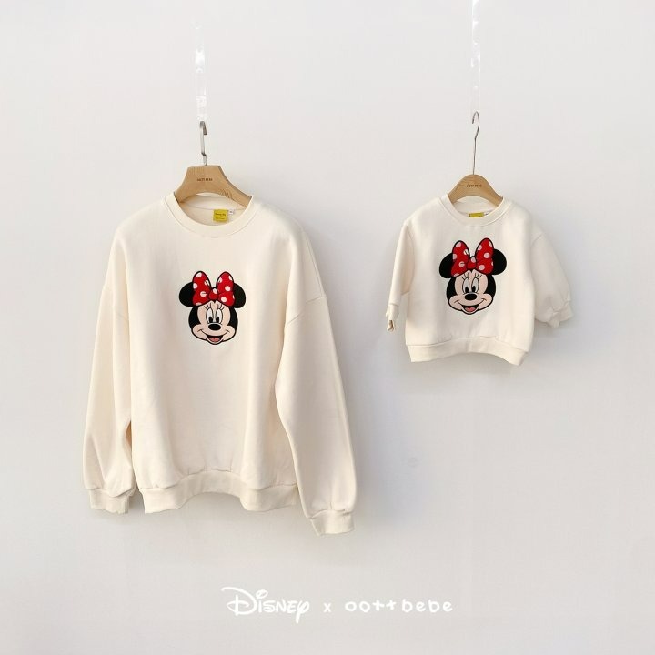 Oottbebe 上衣 親子裝 오뜨베베 디즈니맨투맨성인-細節圖4