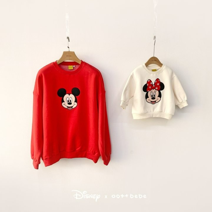 Oottbebe 上衣 親子裝 오뜨베베 디즈니맨투맨성인-細節圖9