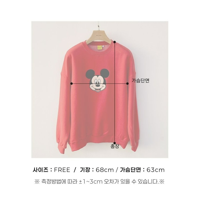 Oottbebe 上衣 親子裝 오뜨베베 디즈니맨투맨성인-細節圖11