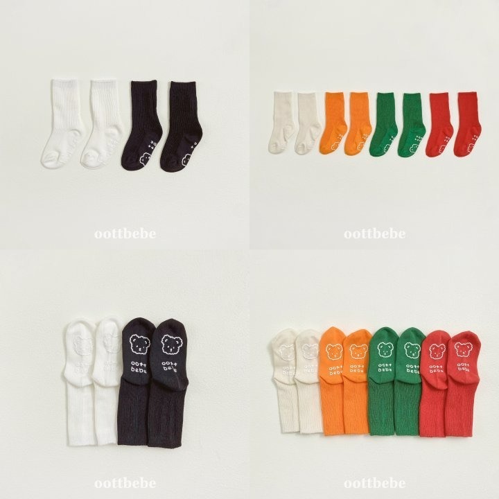 Oottbebe 襪子 오뜨베베 레인보우삭스-細節圖6
