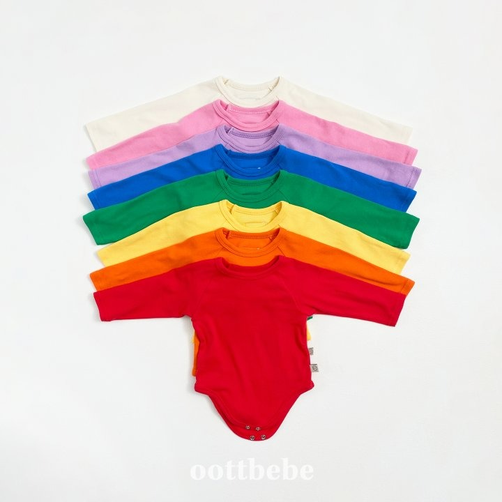 Oottbebe 包屁衣 오뜨베베 레인보우슈트세트-細節圖9