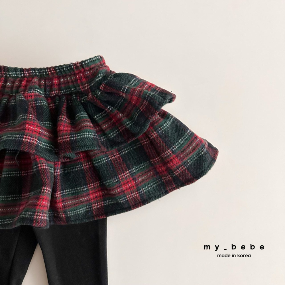 Mybebe 褲裙 마이베베 2단치렝스-細節圖7