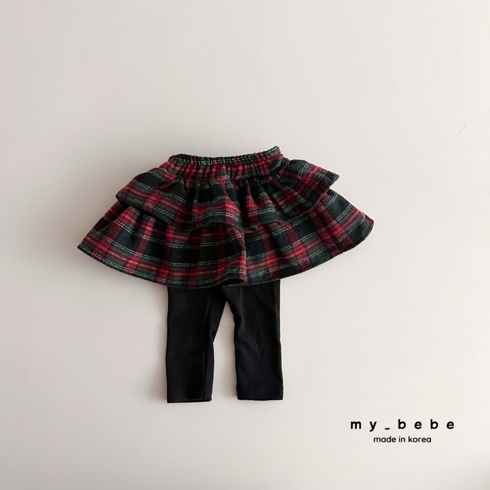 Mybebe 褲裙 마이베베 2단치렝스-規格圖11
