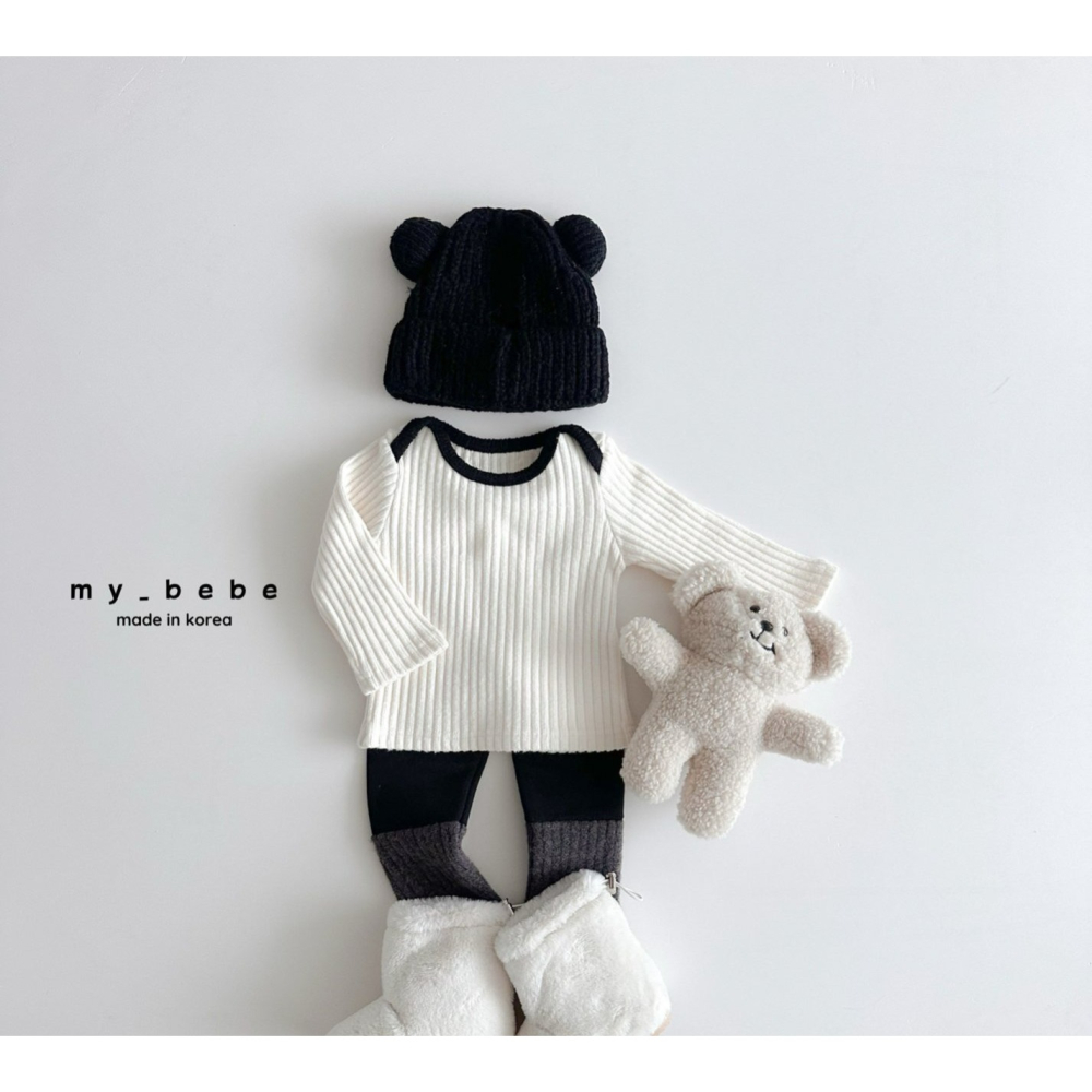 Mybebe 上衣 마이베베 도톰오픈넥티-細節圖7