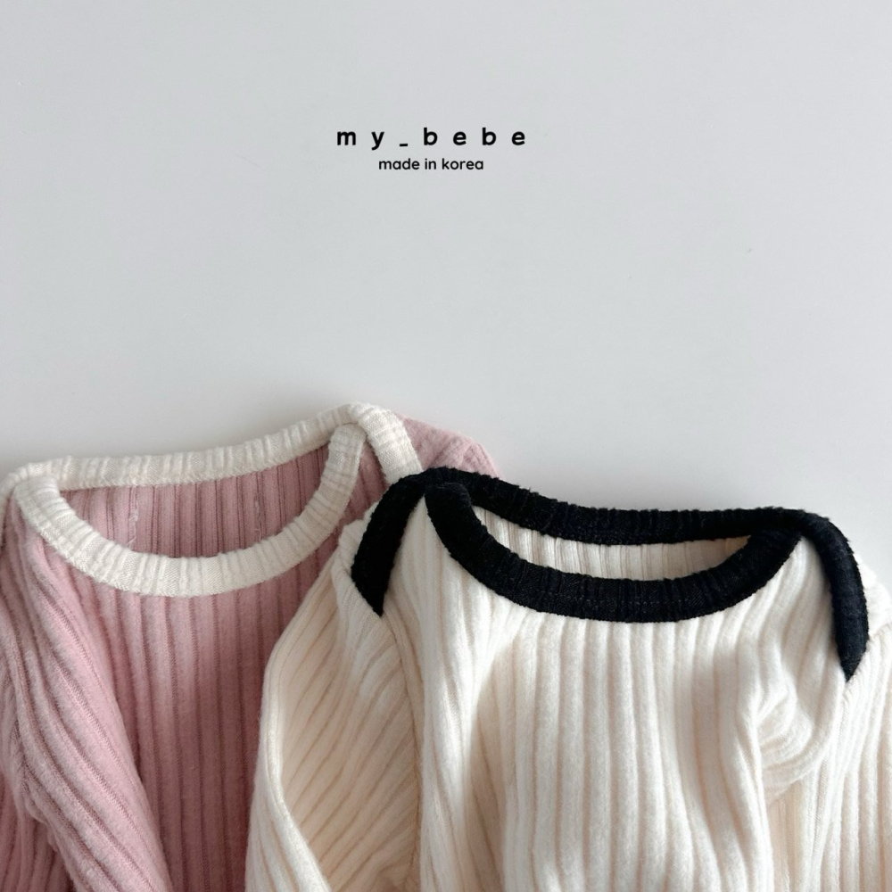 Mybebe 上衣 마이베베 도톰오픈넥티-細節圖10