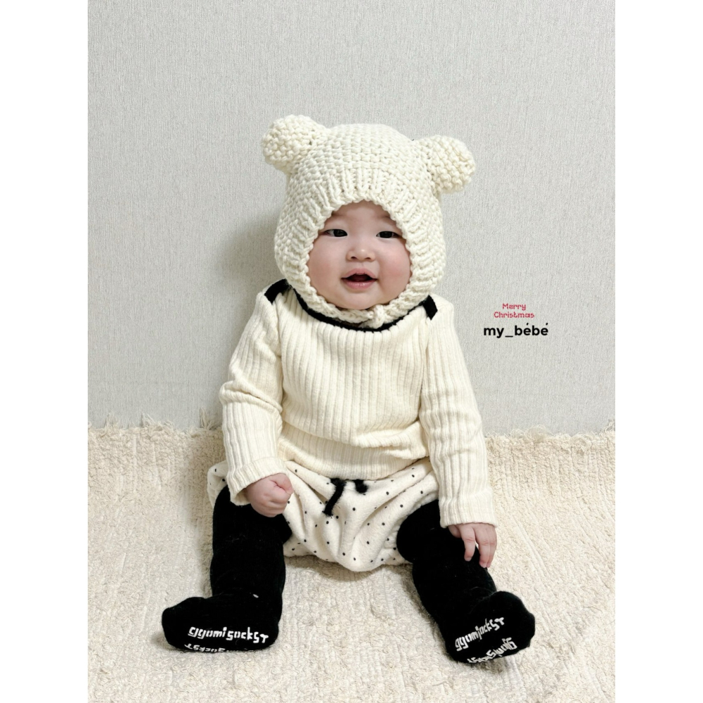 Mybebe 上衣 마이베베 도톰오픈넥티-細節圖11