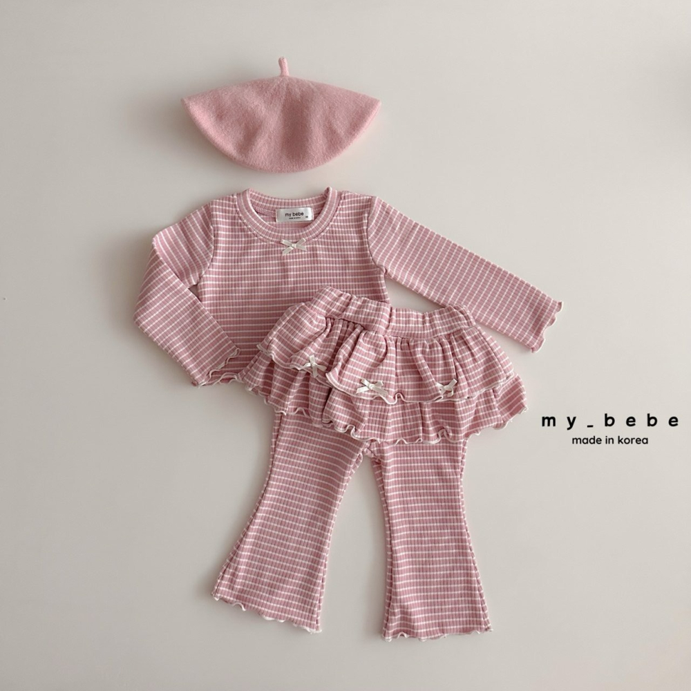 Mybebe 上衣 마이베베 러버크롭티-細節圖8