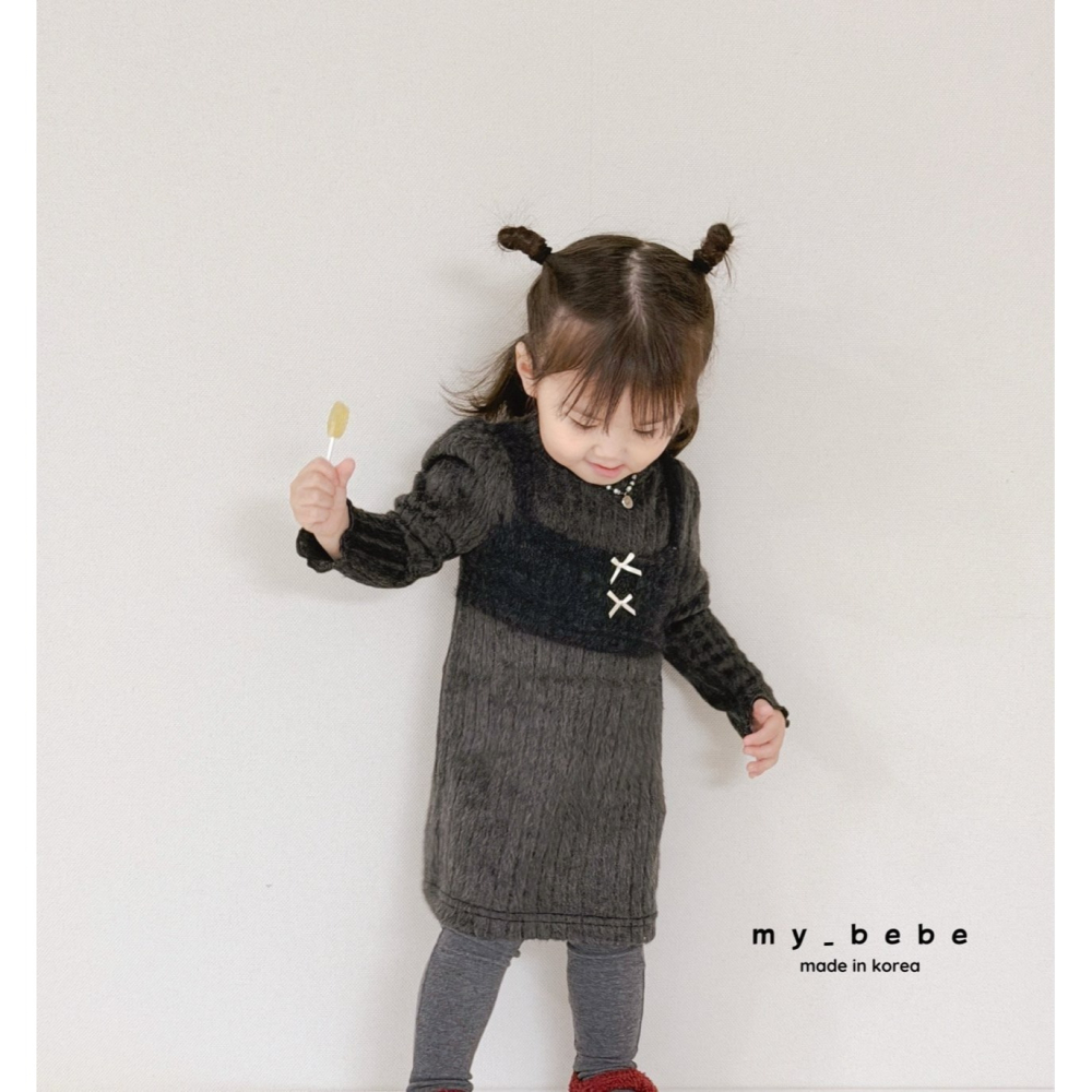 Mybebe 洋裝 마이베베 뷔스티에원피스-細節圖2