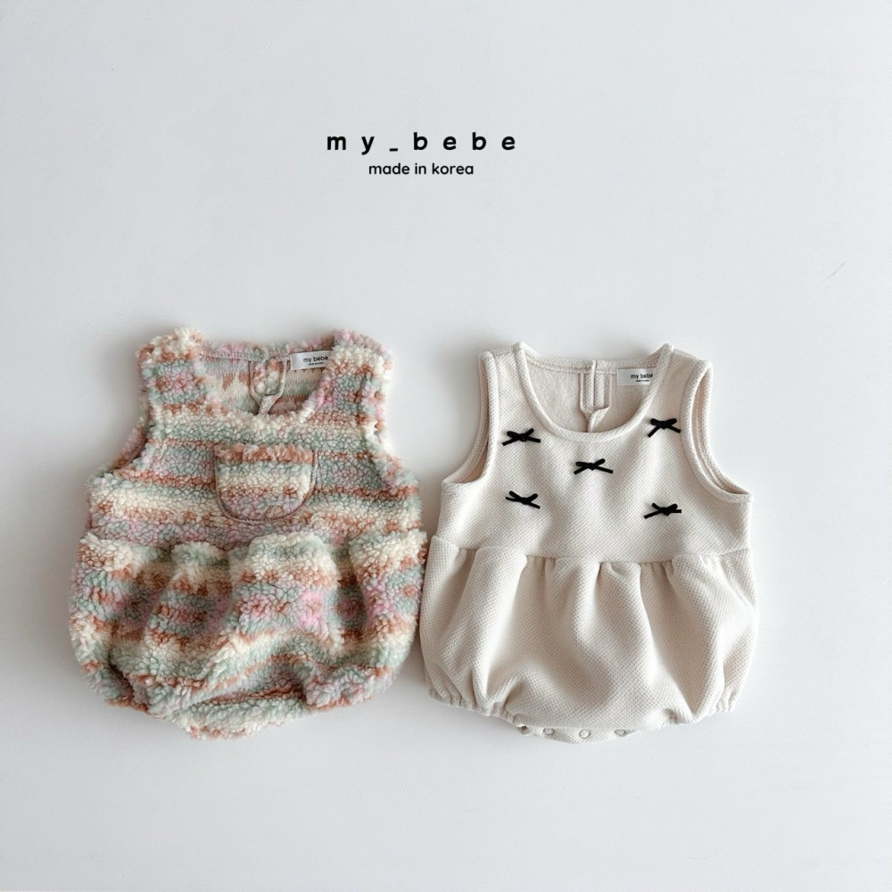Mybebe 包屁衣 마이베베 윈터펌킨슈트-細節圖2