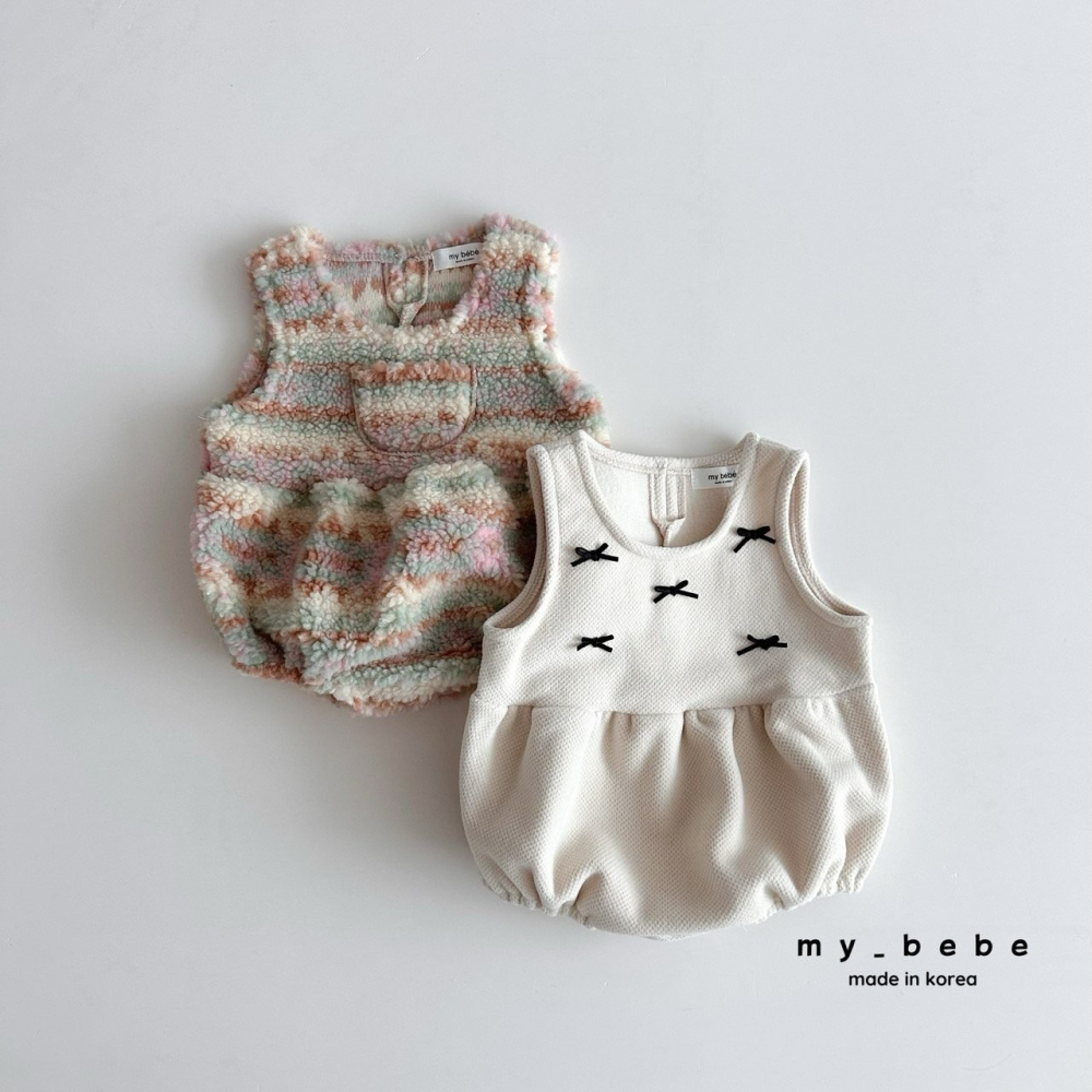 Mybebe 包屁衣 마이베베 윈터펌킨슈트-細節圖3