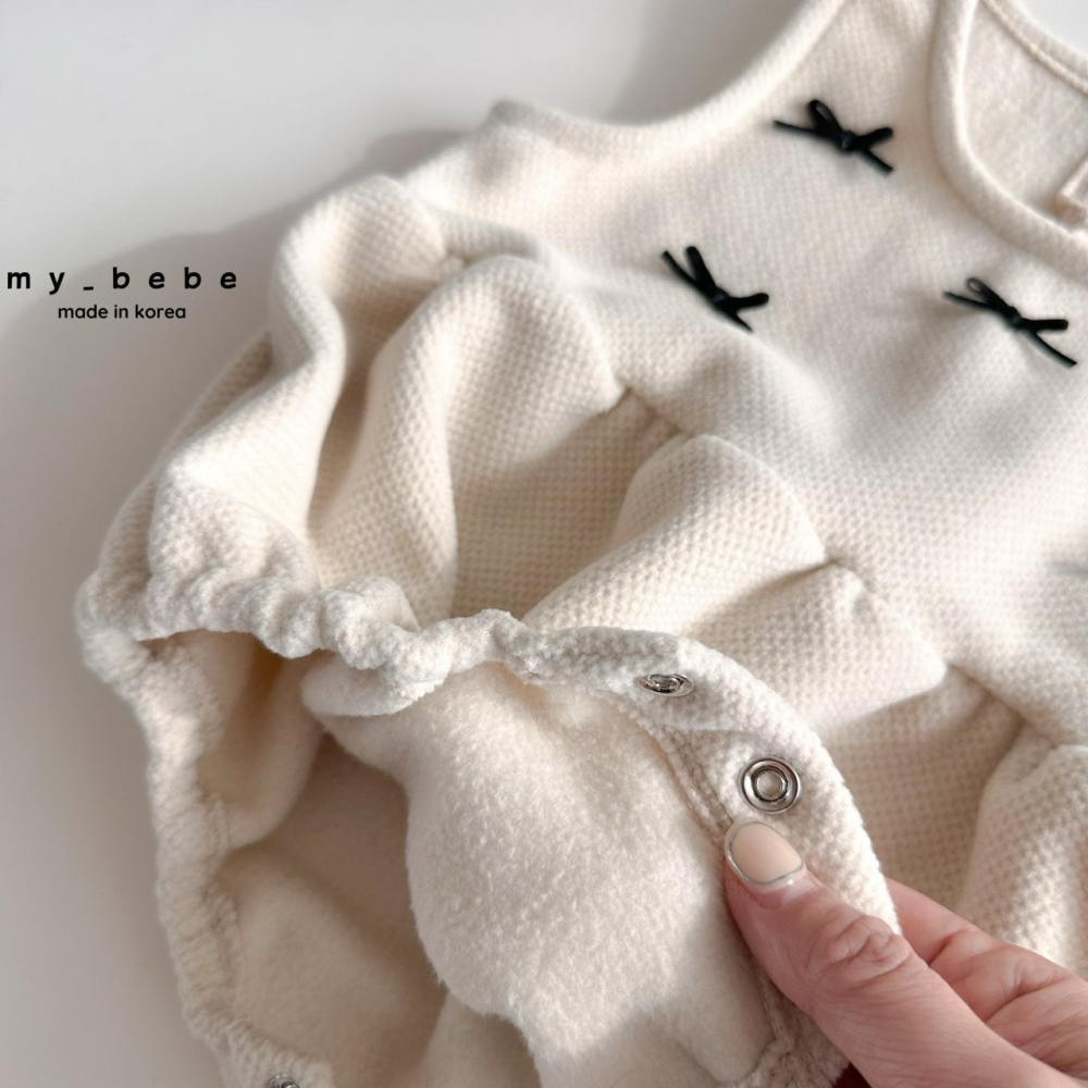 Mybebe 包屁衣 마이베베 윈터펌킨슈트-細節圖9