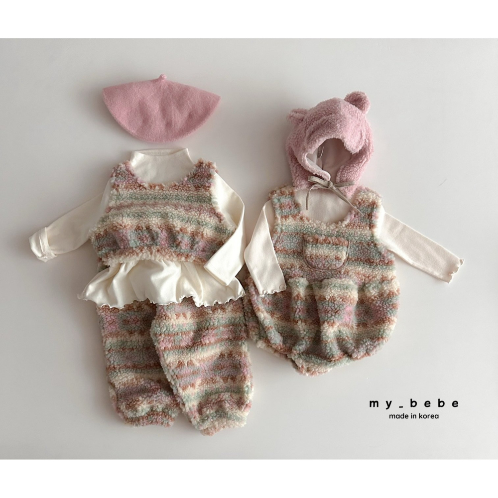 Mybebe 包屁衣 마이베베 윈터펌킨슈트-細節圖11