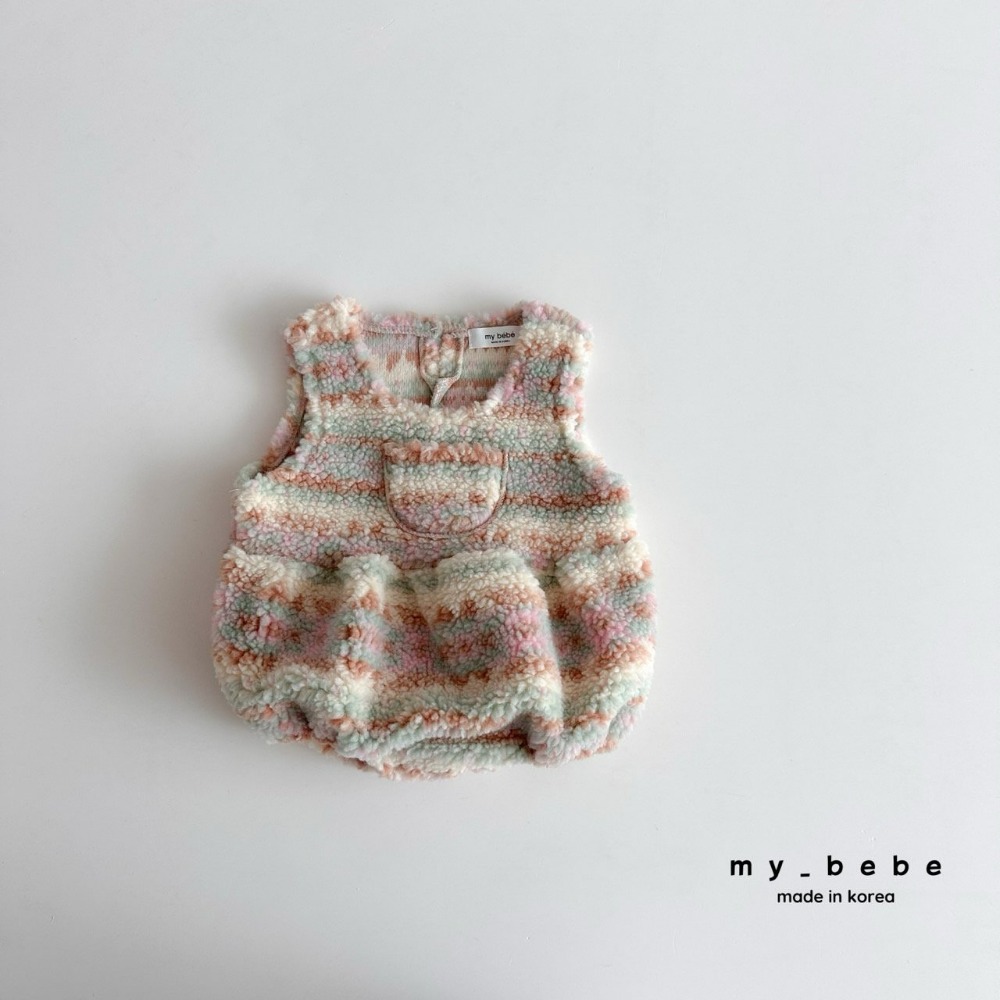 Mybebe 包屁衣 마이베베 윈터펌킨슈트-規格圖11